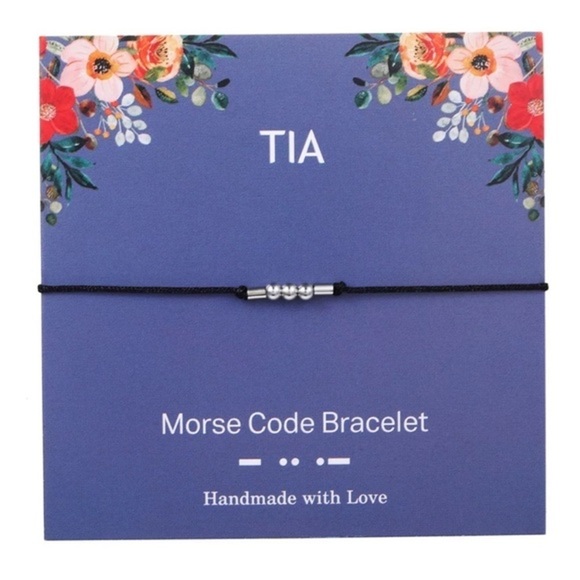 𝅺3/$15✨handmade Morse Code Bracelet, multiple sayings available ✨ - Picture 7 of 8